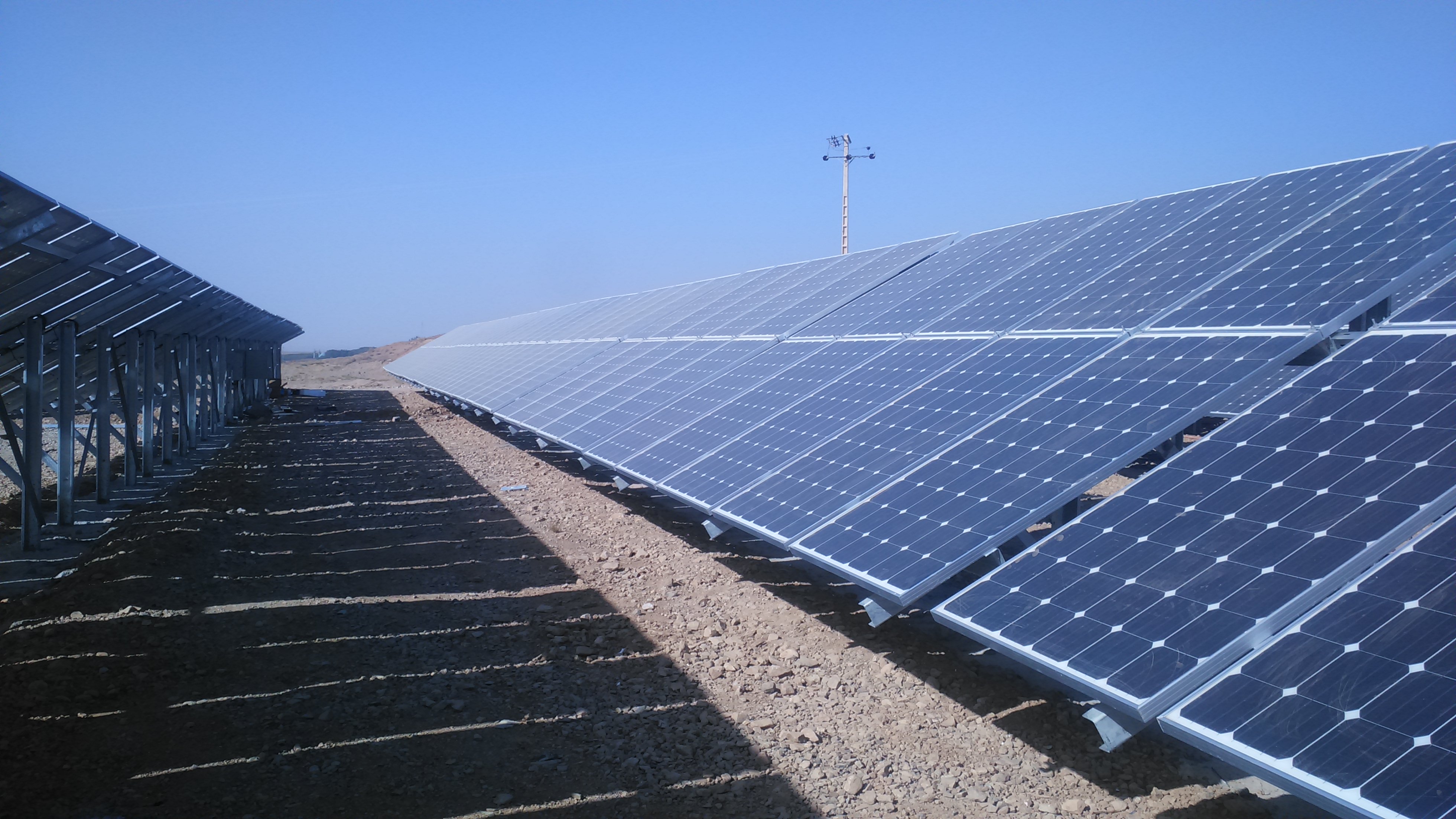 نیروگاه خورشیدی 100 کیلووات